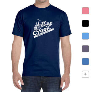 Custom Promotional Gildan Ultra Blend 50/50 Crew Neck Tee - Dark/Color