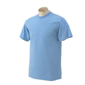 Gildan Ultra Blend 50/50 Crew Neck Tee - Dark/Color Blue, Light