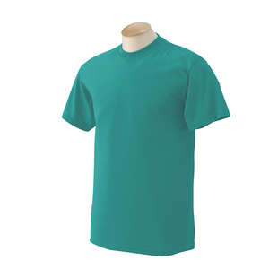 Gildan Ultra Blend 50/50 Crew Neck Tee - Dark/Color Jade