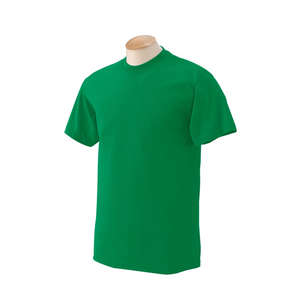 Gildan Ultra Blend 50/50 Crew Neck Tee - Dark/Color Green, Irish