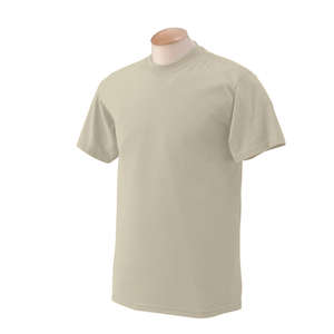 Gildan Ultra Blend 50/50 Crew Neck Tee - Dark/Color Sand