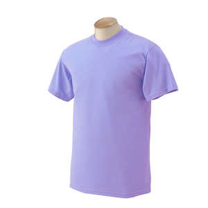 Gildan Ultra Blend 50/50 Crew Neck Tee - Dark/Color Orchid