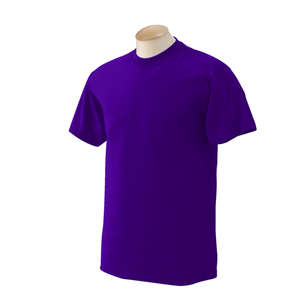 Gildan Ultra Blend 50/50 Crew Neck Tee - Dark/Color Purple