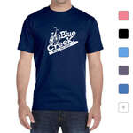 Imprinted T-Shirts - Gildan Ultra Blend 50/50 Crew Neck Tee - Dark/Color