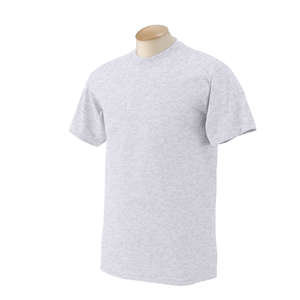 Gildan Ultra Blend 50/50 Crew Neck Tee - Light/Heather Gray, Ash