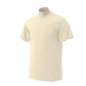 Gildan Ultra Blend 50/50 Crew Neck Tee - White/Neutral Natural