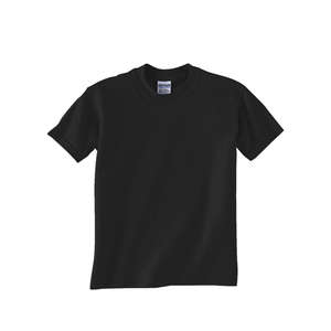 Gildan Youth Ultra Blend 50/50 Crew Neck Tee - Dark/Color Black