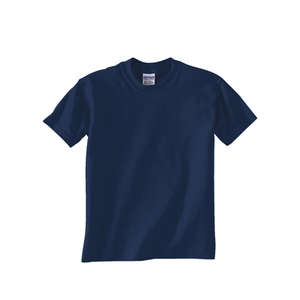 Gildan Youth Ultra Blend 50/50 Crew Neck Tee - Dark/Color Blue, Navy
