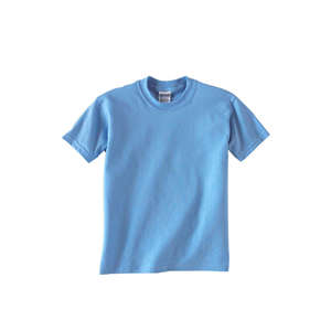 Gildan Youth Ultra Blend 50/50 Crew Neck Tee - Dark/Color Blue, Carolina