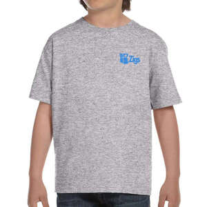 Custom Promotional Gildan Youth Ultra Blend 50/50 Crew Neck Tee - Light/Heather