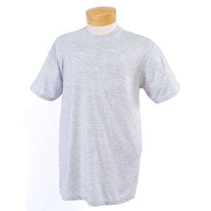 Jerzees Moisture Management Tee - Light/Heather Gray, Birch
