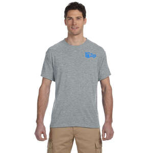 Custom Promotional Jerzees Moisture Management Tee - Light/Heather