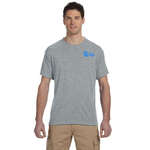 Logo Performance T-Shirts - Jerzees Moisture Management Tee - Light/Heather