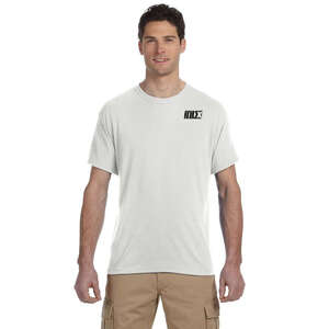 Custom Promotional Jerzees Moisture Management Tee - White/Neutral