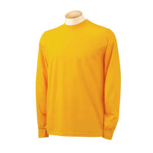 Augusta Sportswear Long Sleeve 100% Polyester Wicking Tee - Dark/All Gold