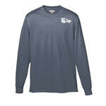Business T-Shirts - Augusta Sportswear Long Sleeve 100% Polyester Wicking Tee - Dark/All