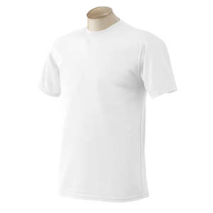 Augusta Sportswear Short Sleeve 100% Polyester Wicking Tee - Dark/All White