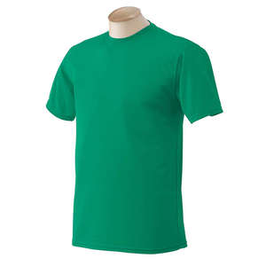 Augusta Sportswear Short Sleeve 100% Polyester Wicking Tee - Dark/All Green, Kelly