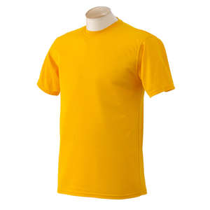 Augusta Sportswear Short Sleeve 100% Polyester Wicking Tee - Dark/All Gold