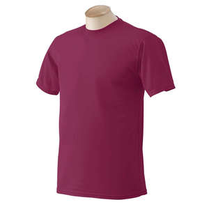 Augusta Sportswear Short Sleeve 100% Polyester Wicking Tee - Dark/All Maroon
