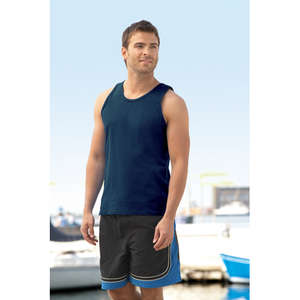 Anvil Cotton Tank - Dark/Color
