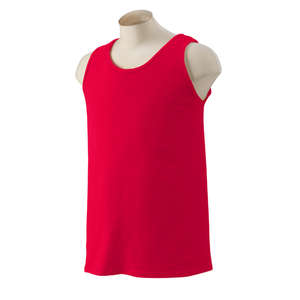 Gildan Ultra Cotton Tank - Dark/Color Red