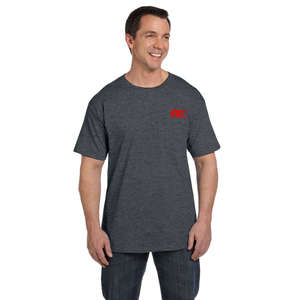 Custom Promotional Hanes Beefy-T with Pocket - Dark/Color