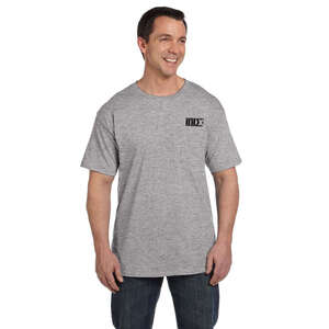 Custom Promotional Hanes Beefy-T with Pocket - Light/Heather