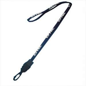 Custom Promotional Plastic Quick-Apart Swivel Hook Lanyard - (3/8)