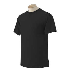 Gildan Ultra Cotton Pocket Tee - Dark/Color Black