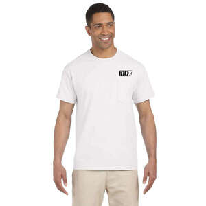 Custom Promotional Gildan Ultra Cotton Pocket Tee - White/Neutral