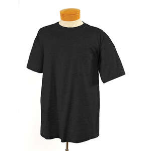 Jerzees Heavyweight 100% Cotton Pocket Tee - Dark/Color Black