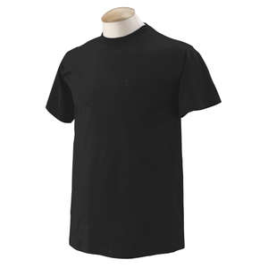 Fruit of the Loom Heavy Cotton Pocket Tee - Dark/Color Black