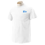 Business Apparel - Fruit of the Loom Heavy Cotton Pocket Tee - White/Neutral