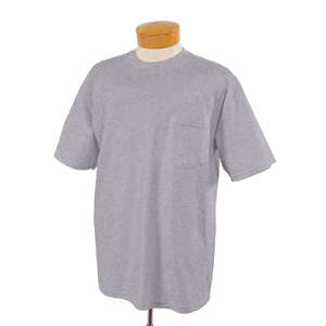 Jerzees 50/50 Pocket Tee - Light/Heather Gray, Oxford