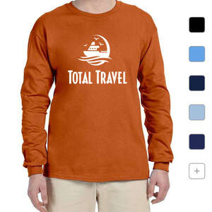 Gildan Ultra Cotton Long Sleeve Tee - Dark/Color