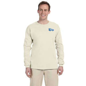 Gildan Ultra Cotton Long Sleeve Tee - White/Neutral