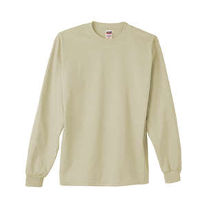 Anvil 100% Heavyweight Cotton Long Sleeve Tee - Dark/Color Cobble Stone