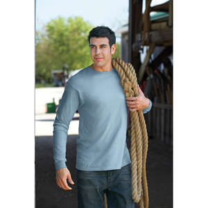 Hanes Long Sleeve Beefy-T - Dark/Color