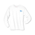 Custom Adult T-Shirts - Hanes Long Sleeve Beefy-T - White/Neutral