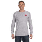 Promotional T-Shirts - Gildan Heavyweight Cotton Long Sleeve Tee - Light/Heather