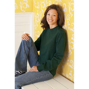 Fruit of the Loom Heavy Cotton Long Sleeve Tee - Dark/Color 