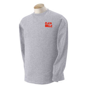 Custom Promotional Fruit of the Loom Heavy Cotton Long Sleeve Tee - Light/Heather