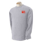 Wholesale Adult T-Shirts - Fruit of the Loom Heavy Cotton Long Sleeve Tee - Light/Heather