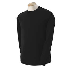 Fruit of the Loom 50/50 Long Sleeve Tee - Dark/Color Black