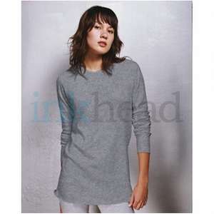 American Apparel Unisex Long Sleeve Thermal Tee - Dark/Color 