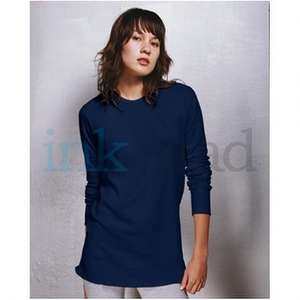 American Apparel Unisex Long Sleeve Thermal Tee - Dark/Color 