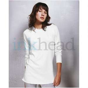 American Apparel Unisex Long Sleeve Thermal Tee - White/Neutral 