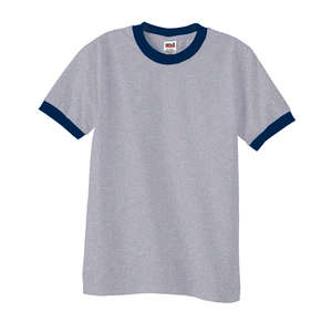 Custom Promotional Anvil Ringer Tee - Light/Heather