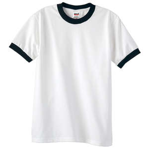 Anvil Ringer Tee - White/Neutral White/Black